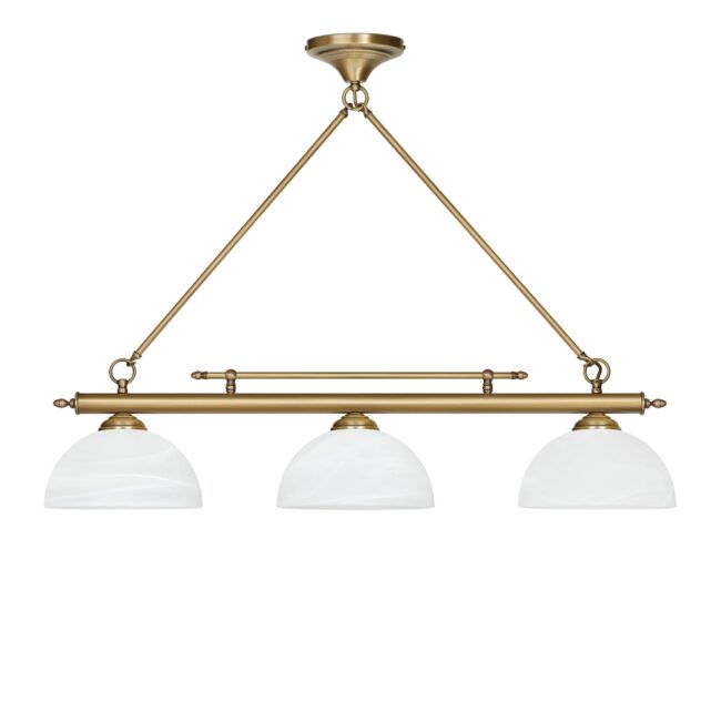 Mosiężna lampa 3-punktowa J-S3D25