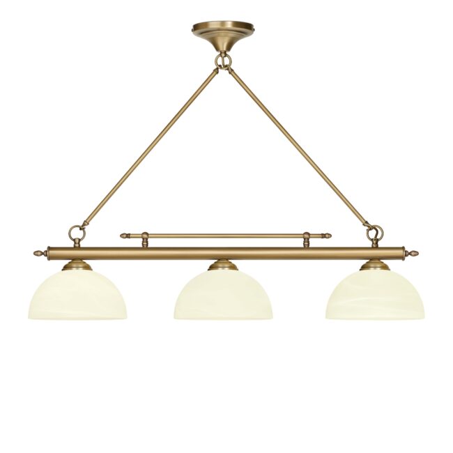 Mosiężna lampa 3-punktowa J-S3D25