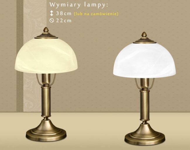 Klasyczna lampa biurkowa D-B1G