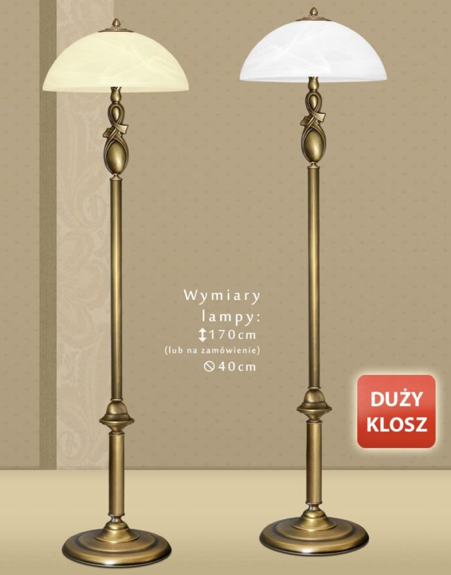 Klasyczna lampa podłogowa D-P1D