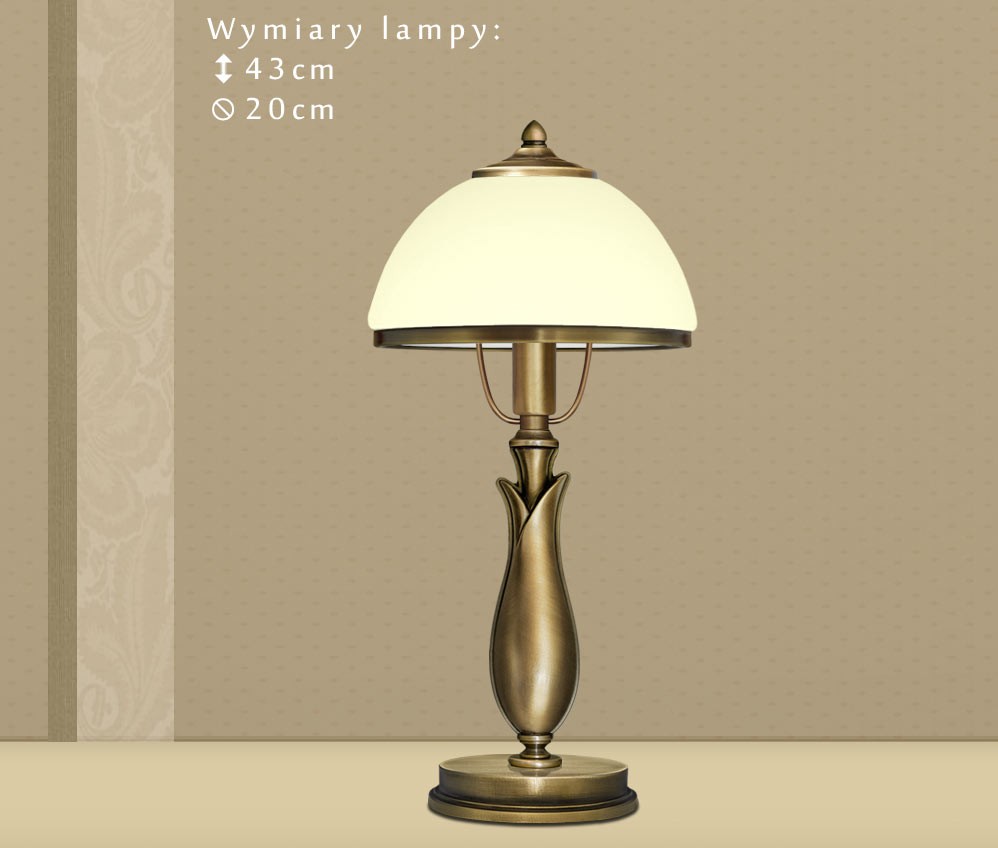 Lampa nocna mosiężna DR-B1GE