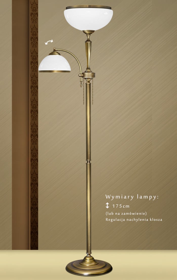 Klasyczna lampa podłogowa SR-P2