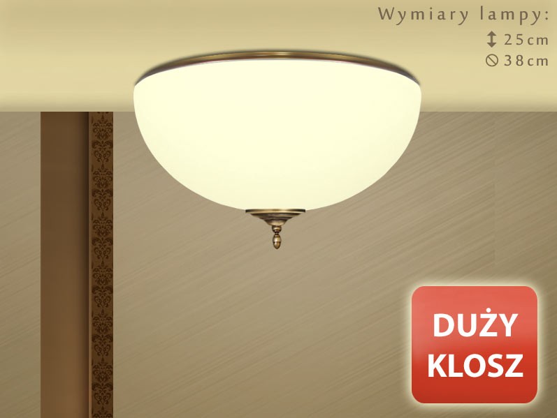Klasyczny plafon SR-PL3DE
