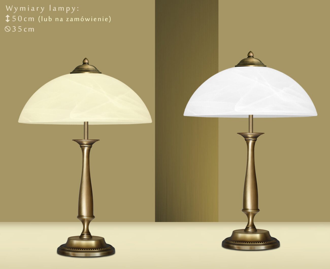 Klasyczna lampa na biurko U-B2C