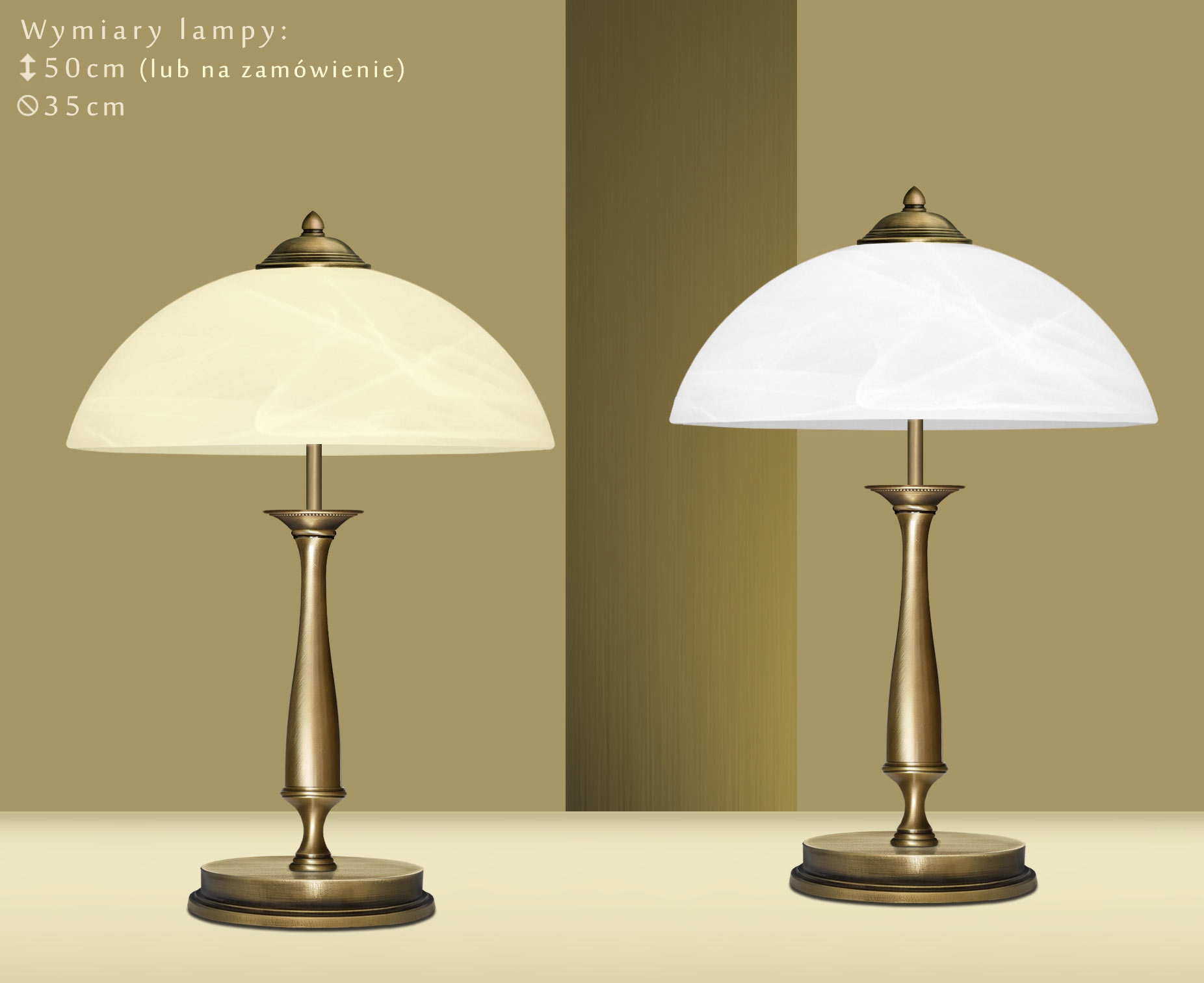 Klasyczna lampa na biurko U-B2B