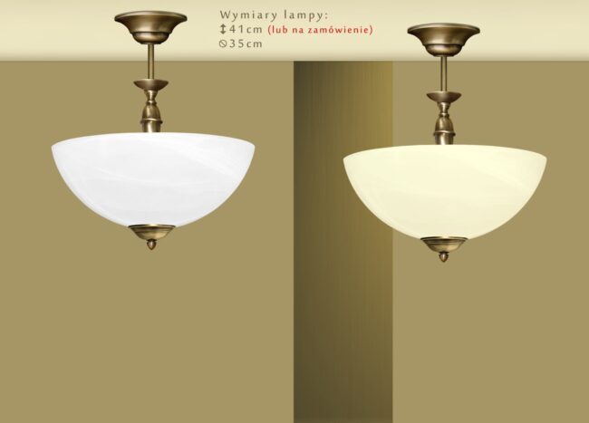 Lampa sufitowa mosiężna U-S1AC