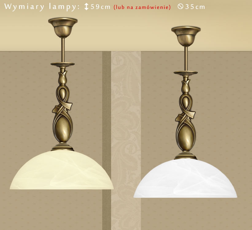 Klasyczna lampa sufitowa D-S1B