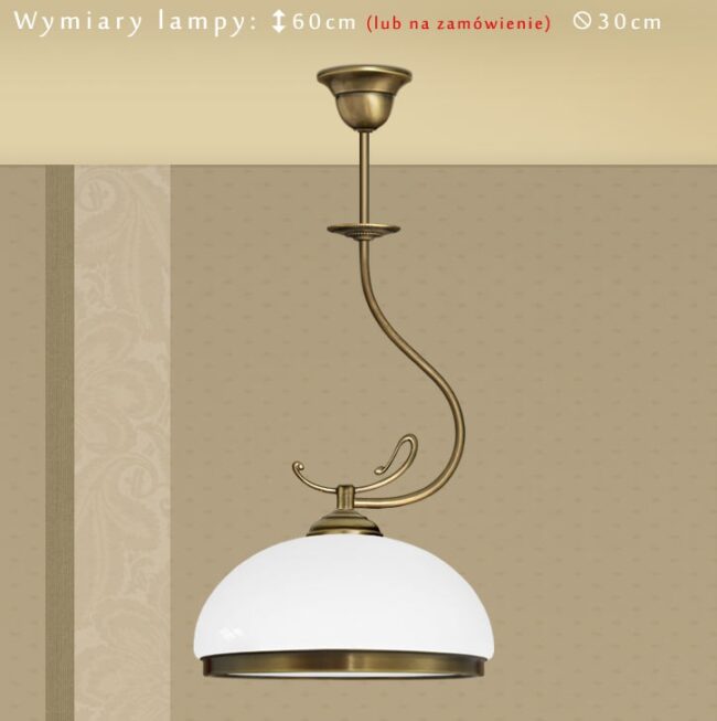 Klasyczna lampa sufitowa DR-S1