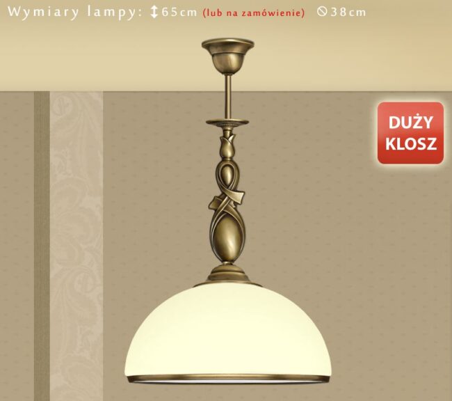 Lampa mosiężna DR-S1BDE