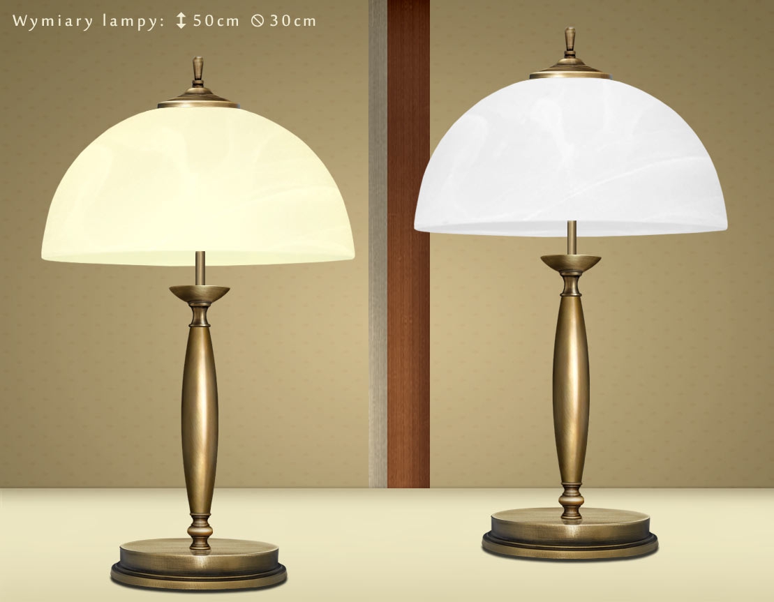 Klasyczna lampa na biurko C-B2B - obrazek 2