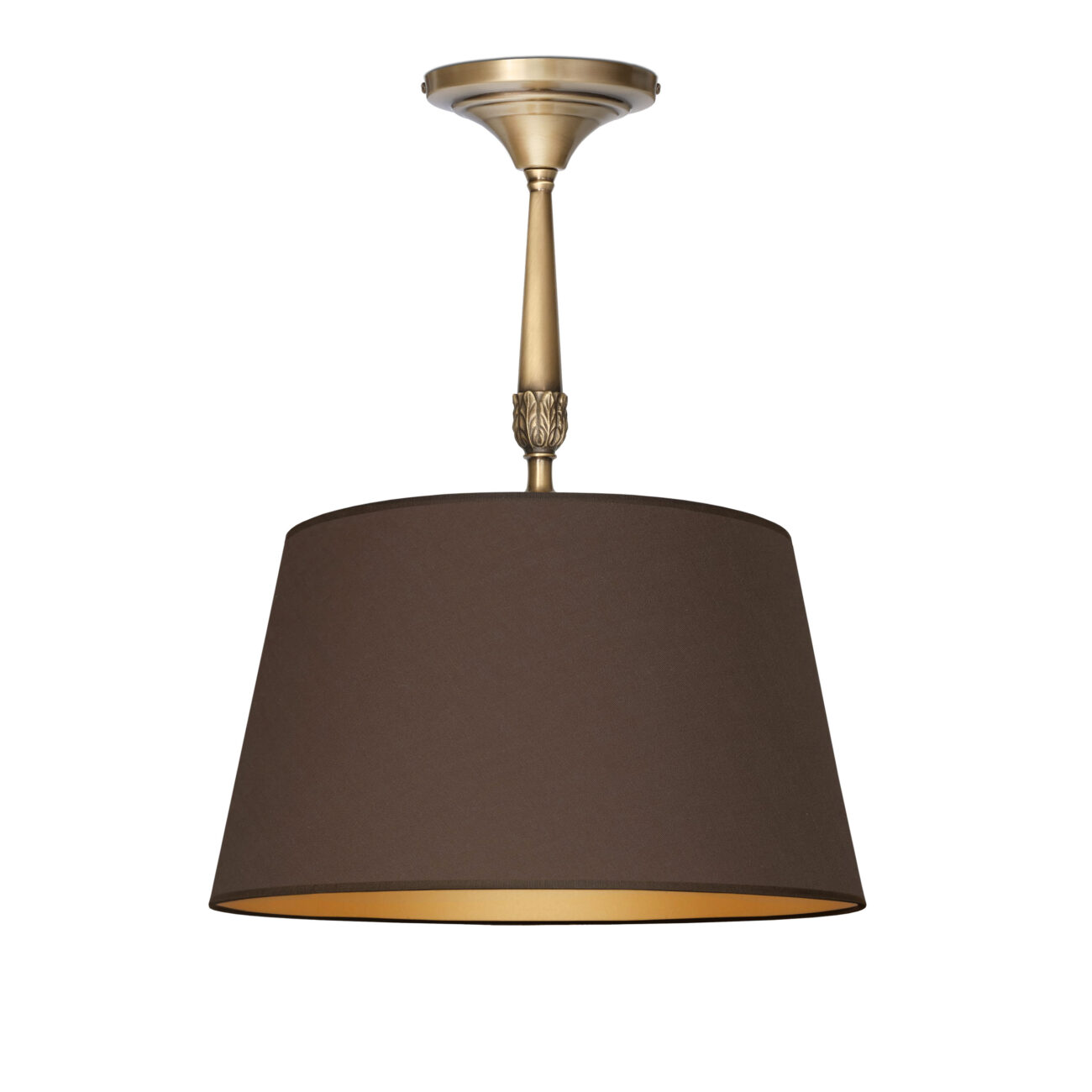 Lampa z mosiądzu z abażurem NA-S1Km
