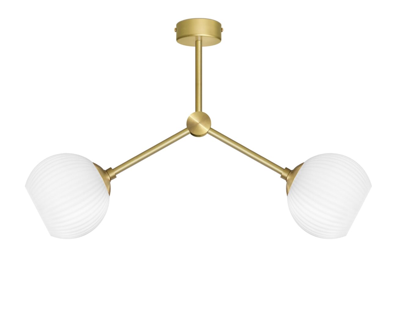 Złota lampa wisząca do przedpokoju GN-S2