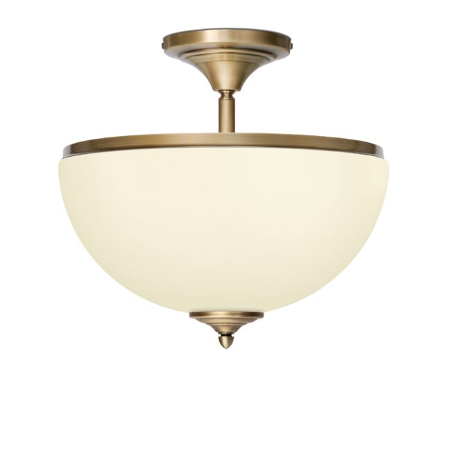Elegancka lampa wisząca z dużym kremowym kloszem YR-S1ADKE