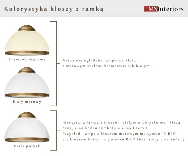 Elegancki duży żyrandol mosiężny z sześcioma kloszami IR-S6AE