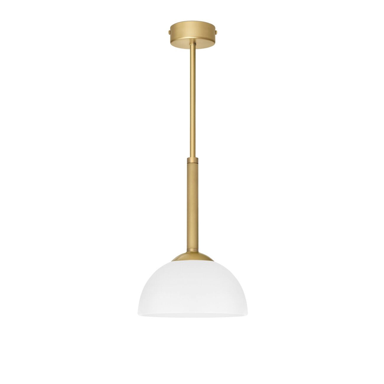 Lampa mosiężna z rowkowaną rurką EM-S1