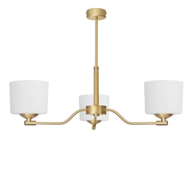 Żyrandol modern classic mosiężny EW-S3A